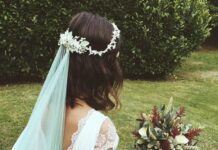 Las mil y una posibilidades de los velos cortos para novias Velos para novias 2022